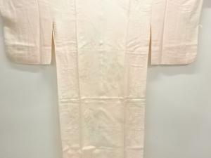 草花模様織り出し長襦袢